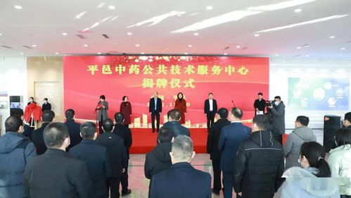 平邑中药公共技术服务中心揭牌仪式成功举行，助推中药技术开发创新